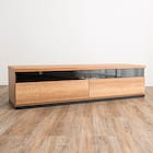 幅広ローボード 幅300cm (150+150セット NA) 10枚目画像