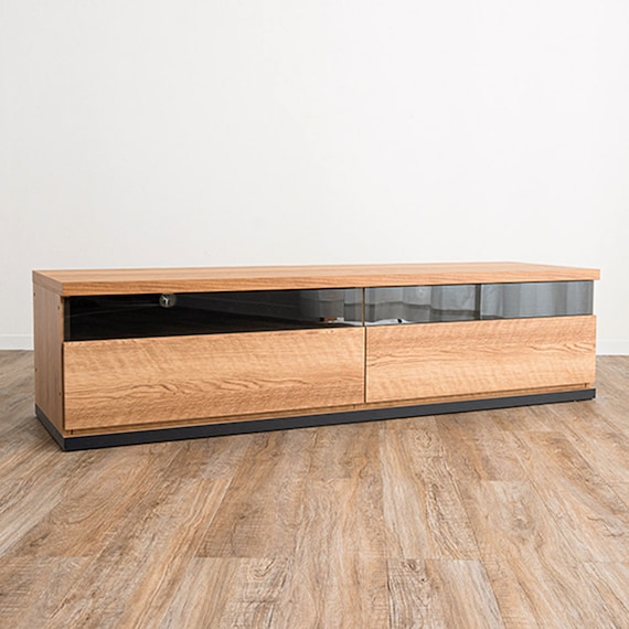 幅広ローボード 幅300cm (150+150セット NA) 10枚目画像