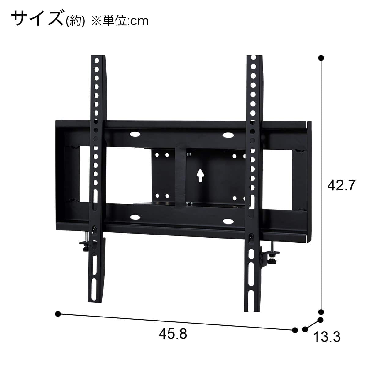 ハイテレビボード + 壁掛け金具セット (UF01 120 LBR/MX50 N) | ニトリ