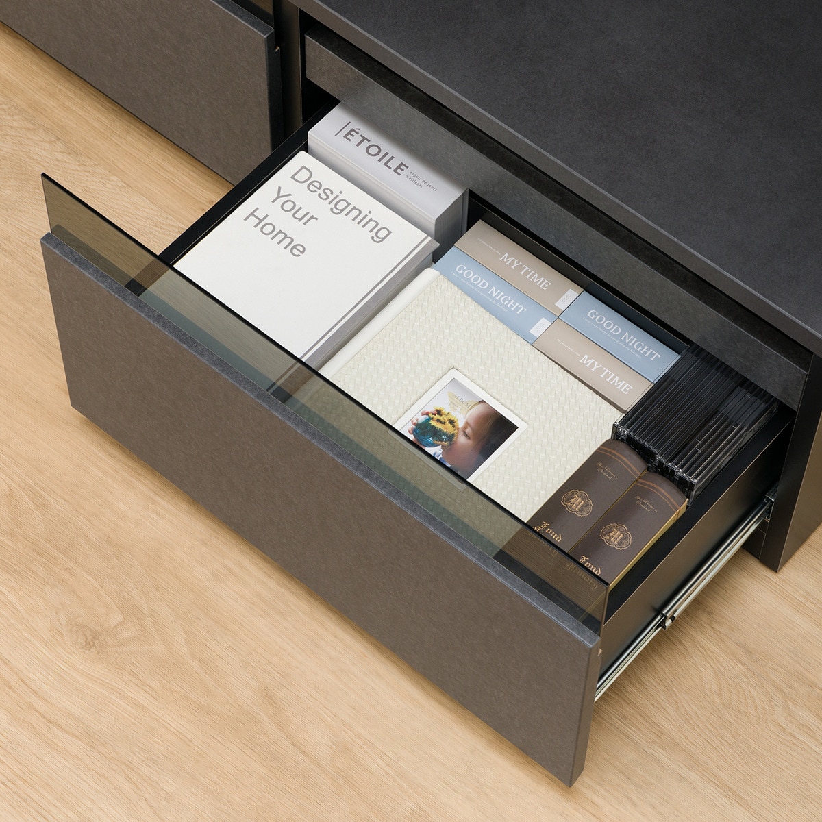 ハイテレビボード(UF01 120 GYBK) | ニトリネット【公式】 家具