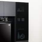 ハイテレビボード3点セット(UF01 150/ガラスドアキャビネットR45/トールキャビネット45D-L GY) 6枚目画像