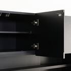 ハイテレビボード3点セット(UF01 150/ガラスドアキャビネットR45/トールキャビネット45D-L GY) 11枚目画像