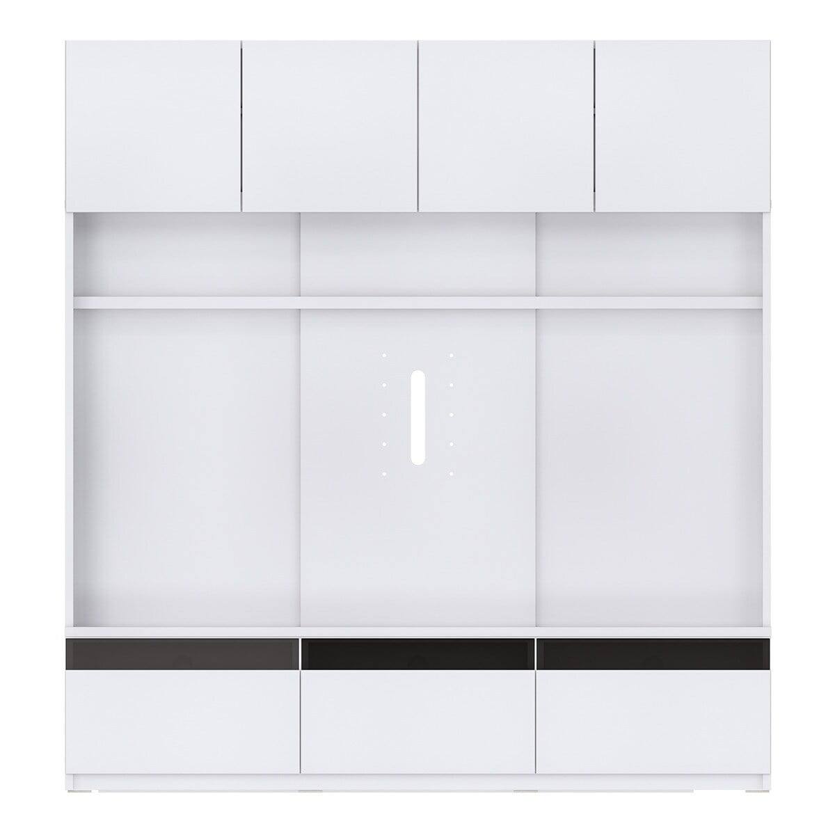 ハイテレビボード + 壁掛け金具セット (UF01 180 WH/MX50 N) | ニトリ
