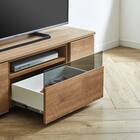 テレビ台 (ローボード 幅90cm 60G+30H NA) 2枚目画像