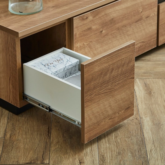 テレビ台 (ローボード 幅90cm 60G+30H NA) 3枚目画像