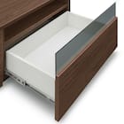 テレビ台 (ローボード 幅90cm 60G+30H BR) 2枚目画像