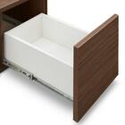 テレビ台 (ローボード 幅90cm 60G+30H BR) 3枚目画像