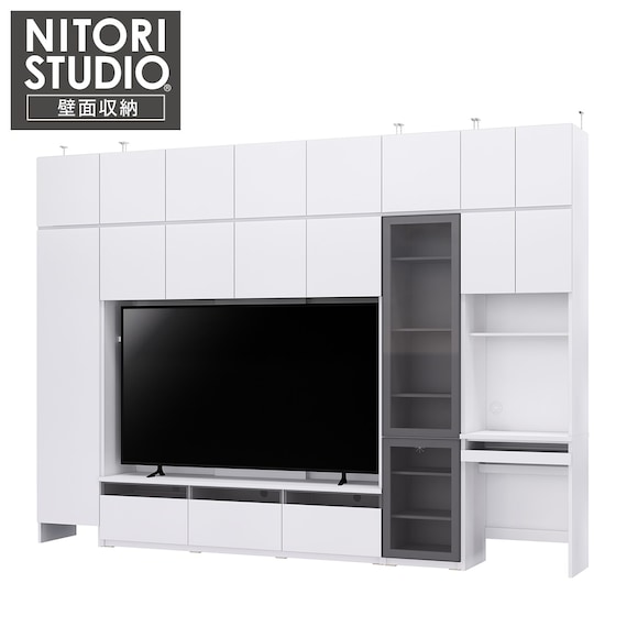 壁面収納(UF01 330セットWH) 1枚目画像