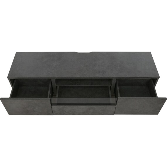 モルタル調ローボード(MO001 140 GY) 7枚目画像