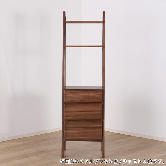 チェストラック(レーヴ50 チェスト3段 LBR)【島忠ホームズ商品】 12枚目画像