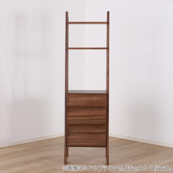 チェストラック(レーヴ50 チェスト3段 LBR)【島忠ホームズ商品】 12枚目画像