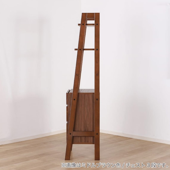 チェストラック(レーヴ50 チェスト3段 LBR)【島忠ホームズ商品】 13枚目画像