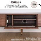 シェルフTVボード(レーヴ 115 MBR)【島忠ホームズ商品】 5枚目画像