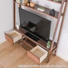 シェルフTVボード(レーヴ 115 MBR)【島忠ホームズ商品】 14枚目画像