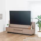 ローボード TV壁掛けセット(エディディア 幅150cm グレー)【島忠ホームズ商品】 15枚目画像