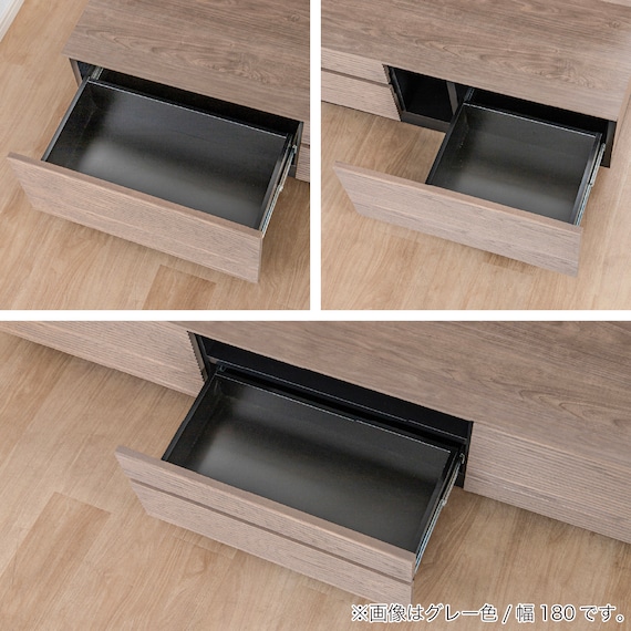 ローボード TV壁掛けセット(エディディア 幅150cm グレー)【島忠ホームズ商品】 17枚目画像