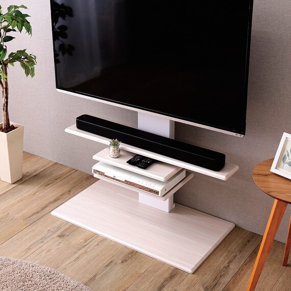 壁寄せテレビスタンド(HT01 WW セット) 2枚目画像
