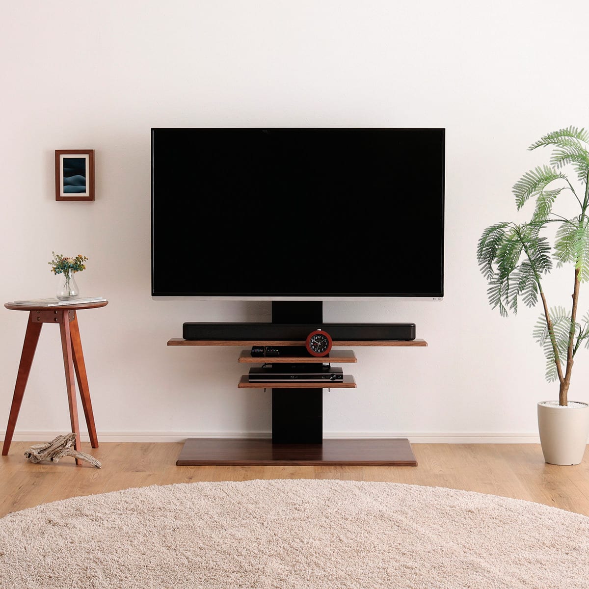 ★ジモティ割あり★ ニトリ テレビ台 ブラウン H42.8×D40.3×W179.4 クリーニング済み TJ2852 テレビ台(ローボードDM04 170LBR 3-1) | ニトリネット【公式】 家具