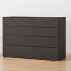 ローチェスト(クエス 140-4LC BK) 7枚目画像