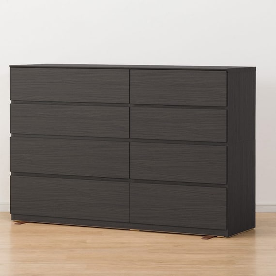 ローチェスト(クエス 140-4LC BK) 7枚目画像