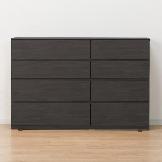 ローチェスト(クエス 140-4LC BK) 8枚目画像