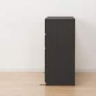 ローチェスト(クエス 140-4LC BK) 9枚目画像