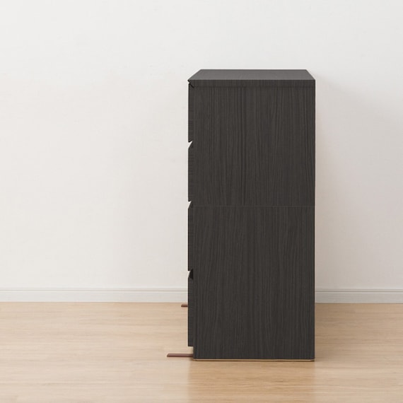 ローチェスト(クエス 140-4LC BK) 9枚目画像