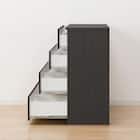 ローチェスト(クエス 140-4LC BK) 10枚目画像