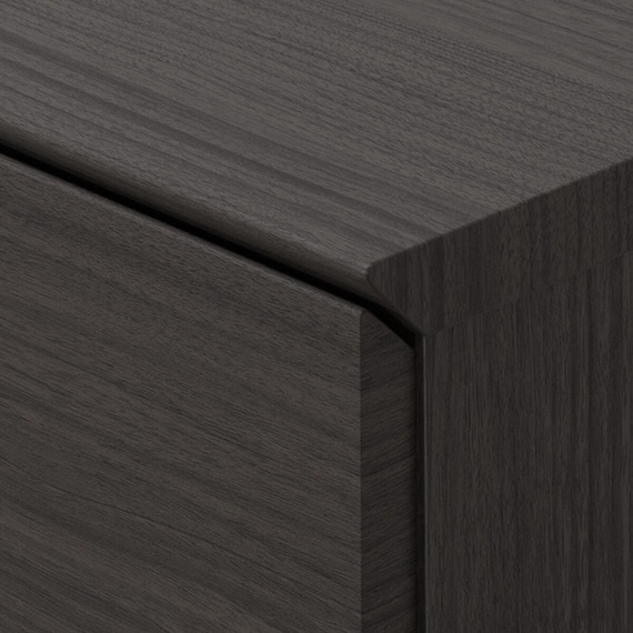 ローチェスト(クエス 140-4LC BK) 12枚目画像