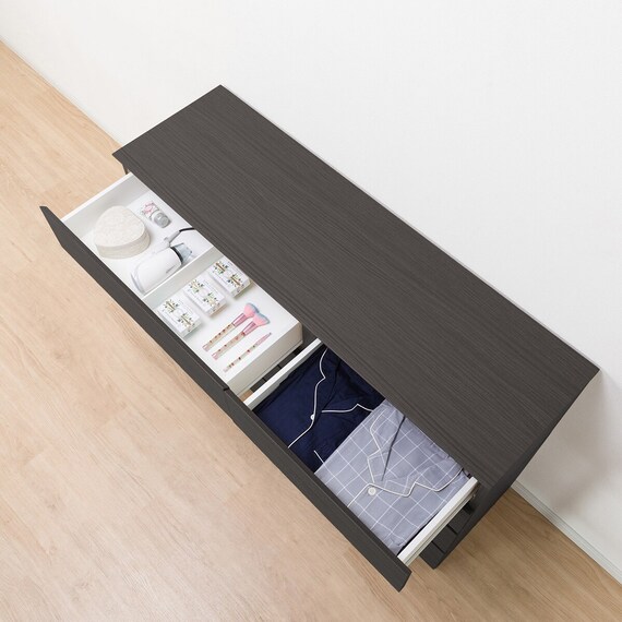 ローチェスト(クエス 140-4LC BK) 13枚目画像