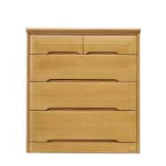 タモ突板ローチェスト