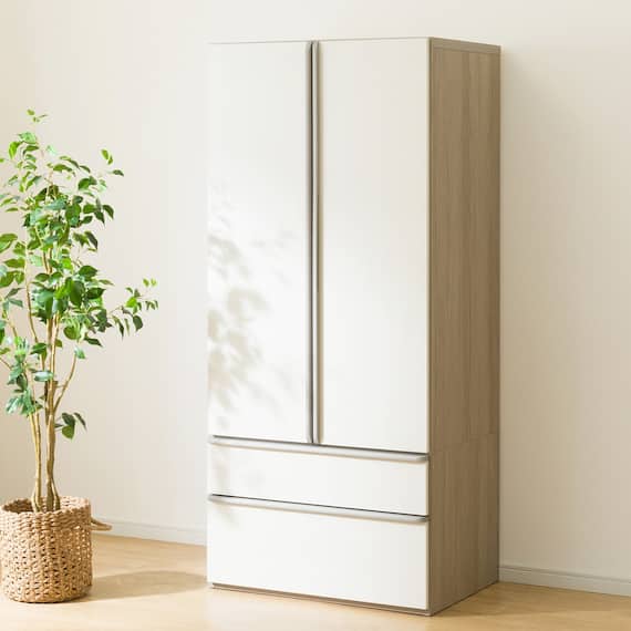 ワードローブ(ニーズ3 80WR WW/GY) 1枚目画像