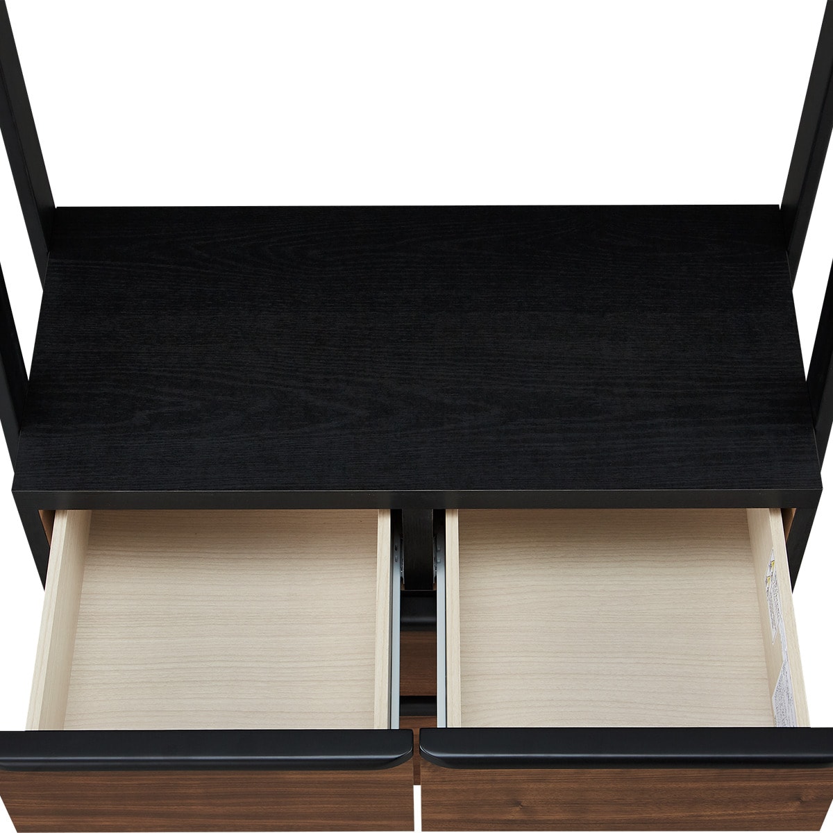 収納付きハンガーラック(ニーズ3 84 OP-3段 MBR/BK) | ニトリネット