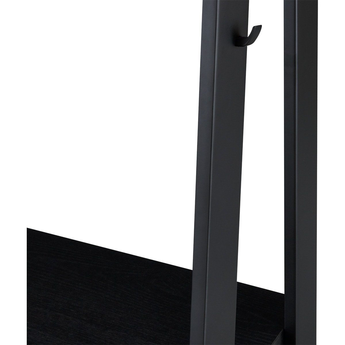 収納付きハンガーラック(ニーズ3 84 OP-3段 MBR/BK) | ニトリネット