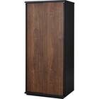 スライドワードローブ(ニーズ3 80  MBR/BK) 1枚目画像