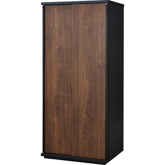 スライドワードローブ(ニーズ3 80  MBR/BK) 1枚目画像