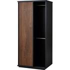 スライドワードローブ(ニーズ3 80  MBR/BK) 3枚目画像