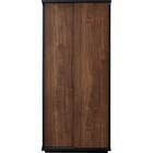 スライドワードローブ(ニーズ3 80  MBR/BK) 4枚目画像