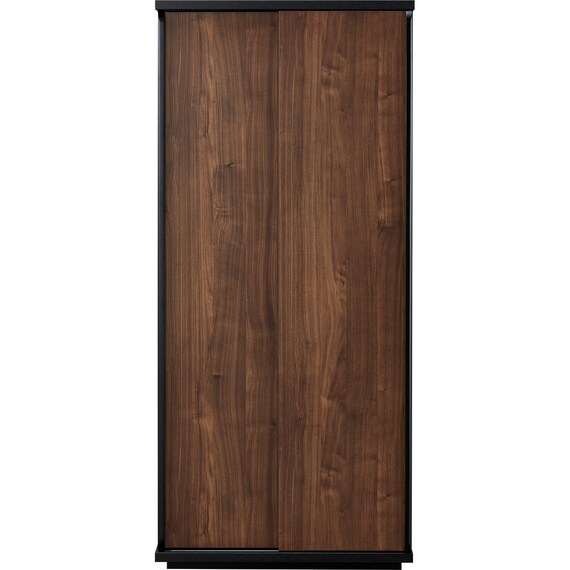 スライドワードローブ(ニーズ3 80  MBR/BK) 4枚目画像