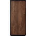 スライドワードローブ(ニーズ3 80 MBR/BK) 4枚目画像