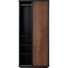 スライドワードローブ(ニーズ3 80 MBR/BK) 5枚目画像