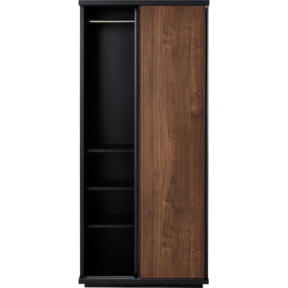 スライドワードローブ(ニーズ3 80 MBR/BK) 5枚目画像