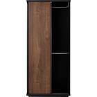 スライドワードローブ(ニーズ3 80  MBR/BK) 6枚目画像