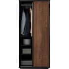 スライドワードローブ(ニーズ3 80 MBR/BK) 8枚目画像