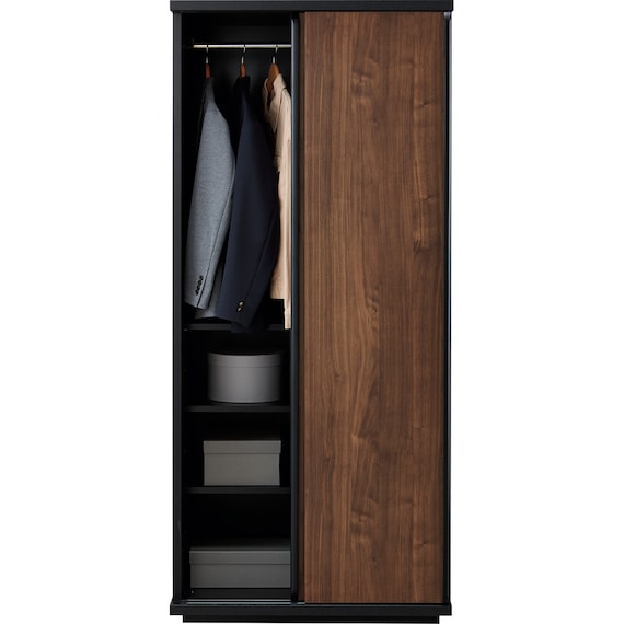 スライドワードローブ(ニーズ3 80 MBR/BK) 8枚目画像