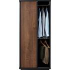 スライドワードローブ(ニーズ3 80  MBR/BK) 9枚目画像