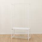 ハンガーチェスト(BN003 WH 90cm幅) 3枚目画像