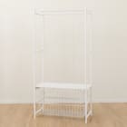 ハンガーチェスト(BN003 WH 90cm幅) 3枚目画像