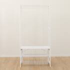 ハンガーチェスト(BN003 WH 90cm幅) 4枚目画像