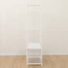 ハンガーチェスト(BN003 WH 90cm幅) 5枚目画像